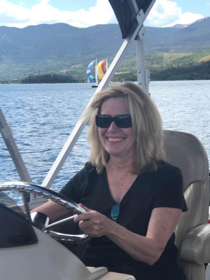 So much fun! Boating on lake Dillon with great friends!
