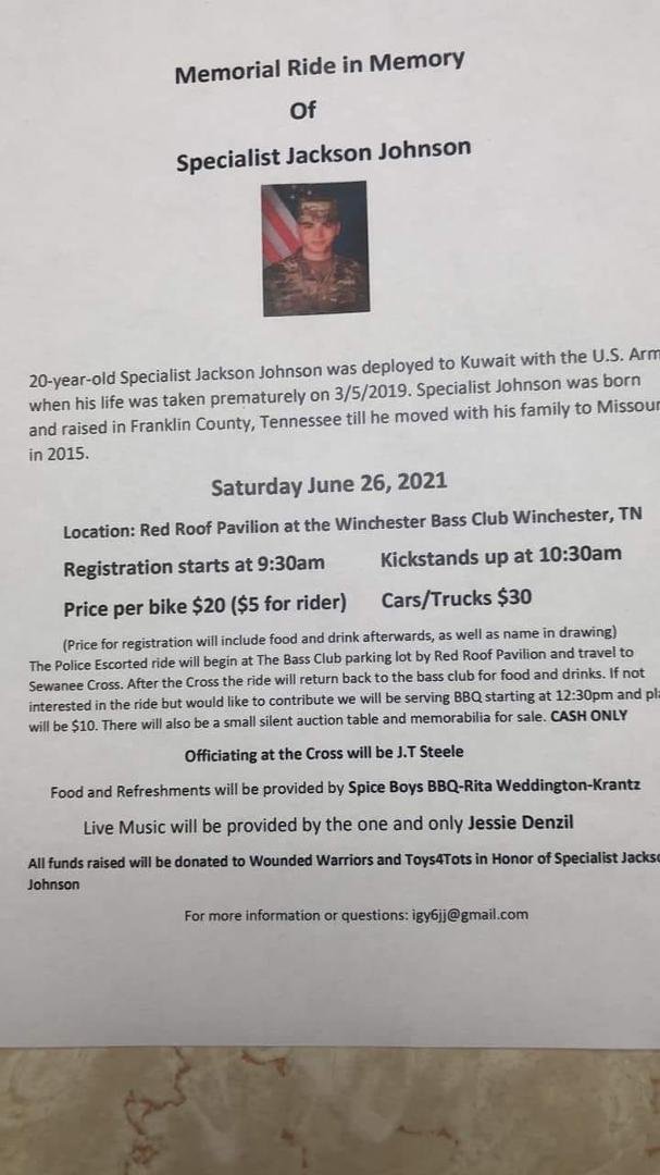 Hey guys please put this event down in your calendars, Saturday June 26. All money raised from this event will go to Wounded Warriors and Toys 4 Tots. They will have great food and entertainment making this day one to remem