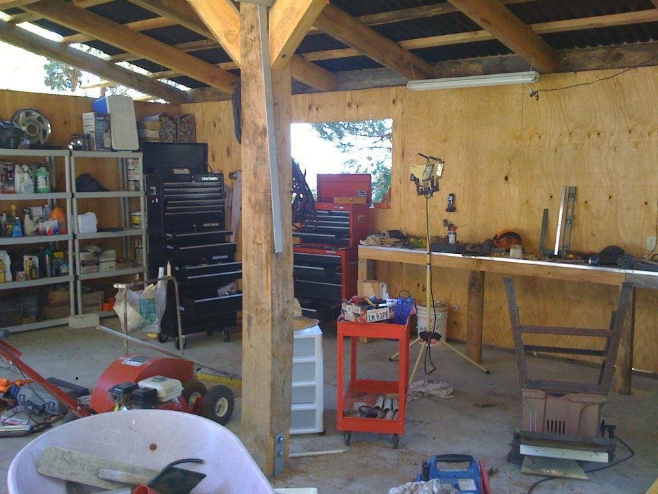 moving in before shop is finished!