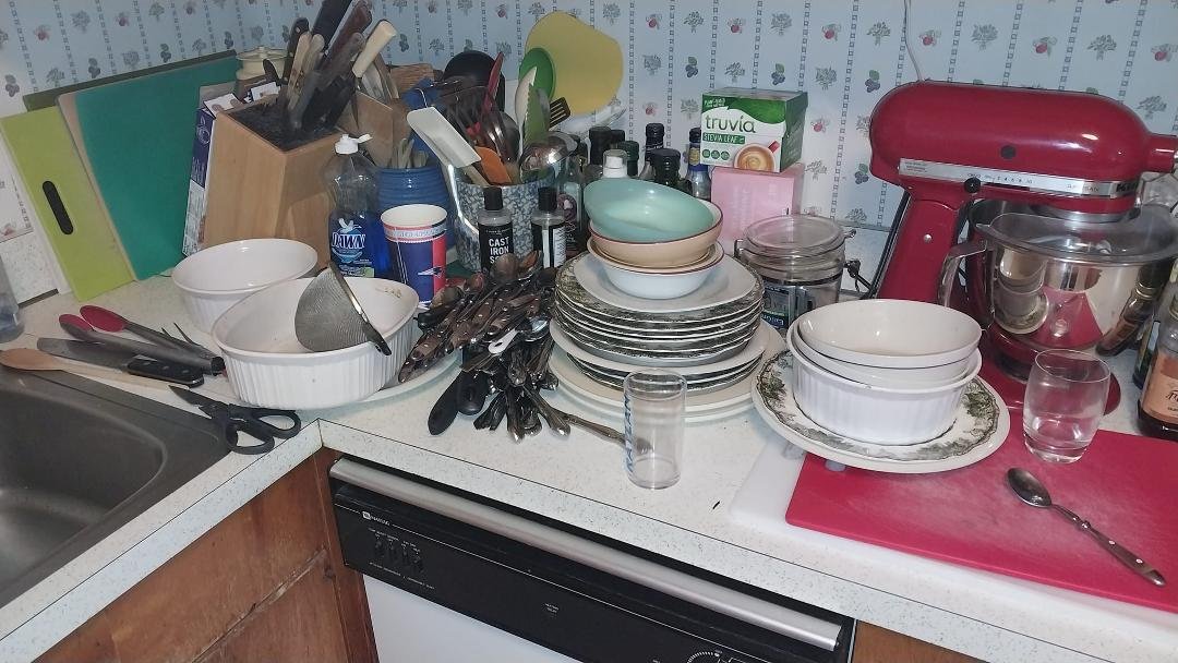 Christmas, the morning after.