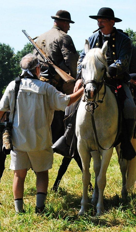 Greeting photographer Robert London