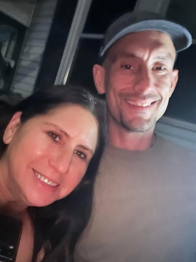 Me & my beautiful Sister, smokin & drinkin us a beer together; catching up. I Love You, Sister!!! And, Thank You for everything.......