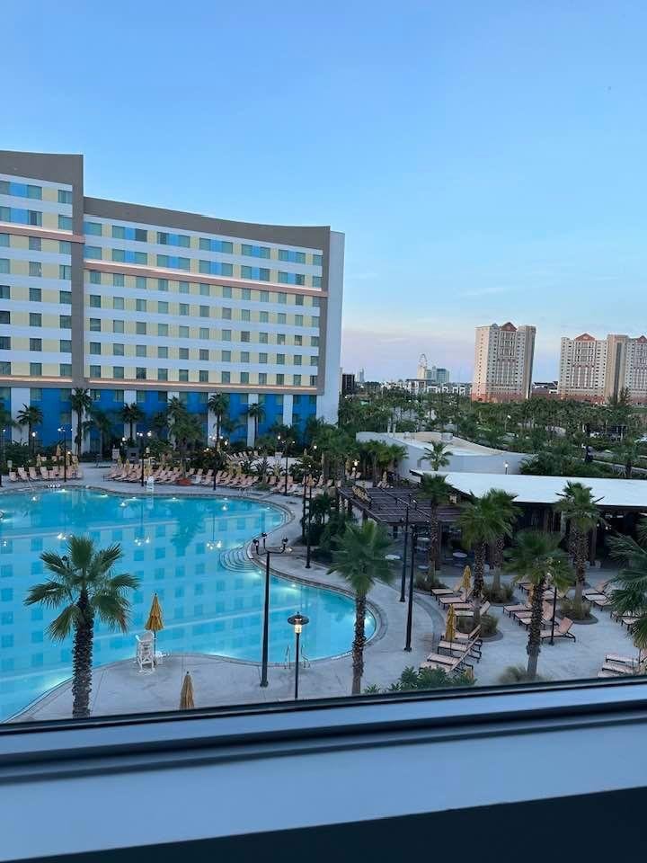 Endless Summer Dockside hotel! Headed to Volcano Bay for the day.