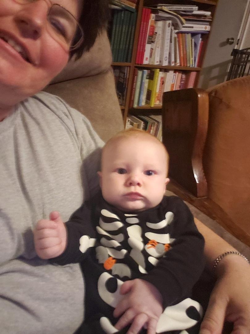 Is it ever too early for glow in the dark skeleton babies?