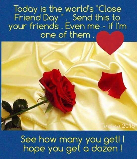 Hello to all my great friends that be there for me that I love