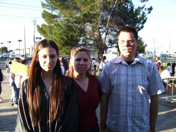 Me Mom and Matt my Graduation, 2007