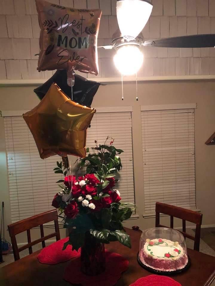 Happy Mother’s Day to my wife from her kids and family!