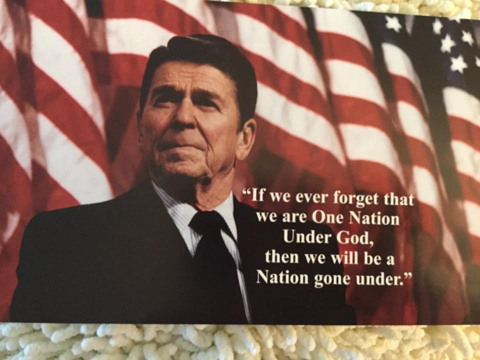 True statement from President Reagan!