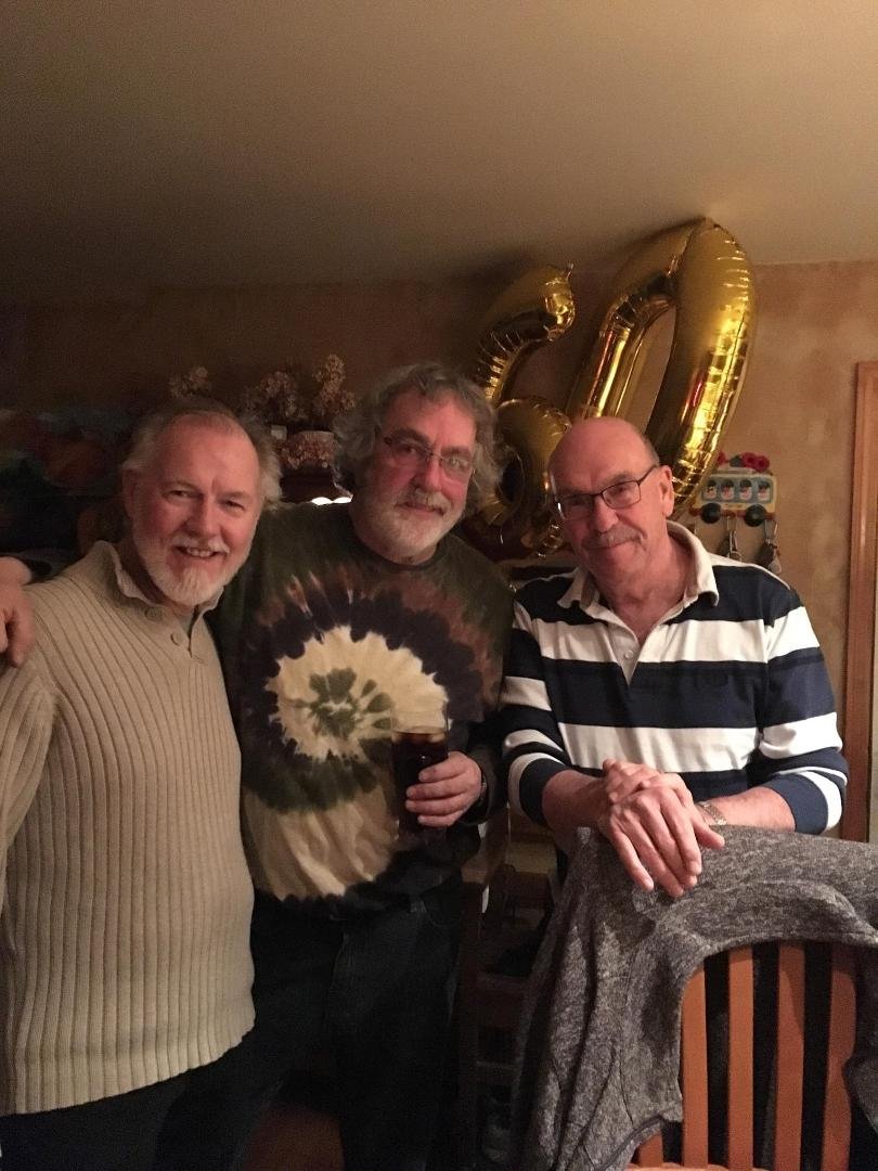 Bill, Kevin and Doug at Caroline's 60th Birthday Bash !