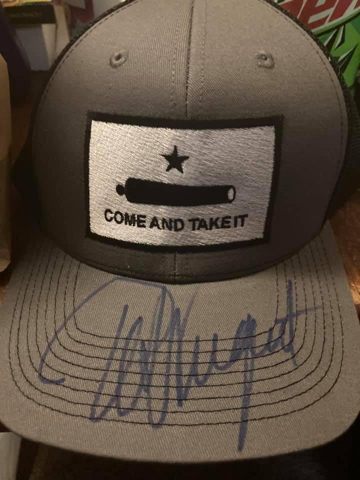With everything going on it was nice to see my new hat delivered today.