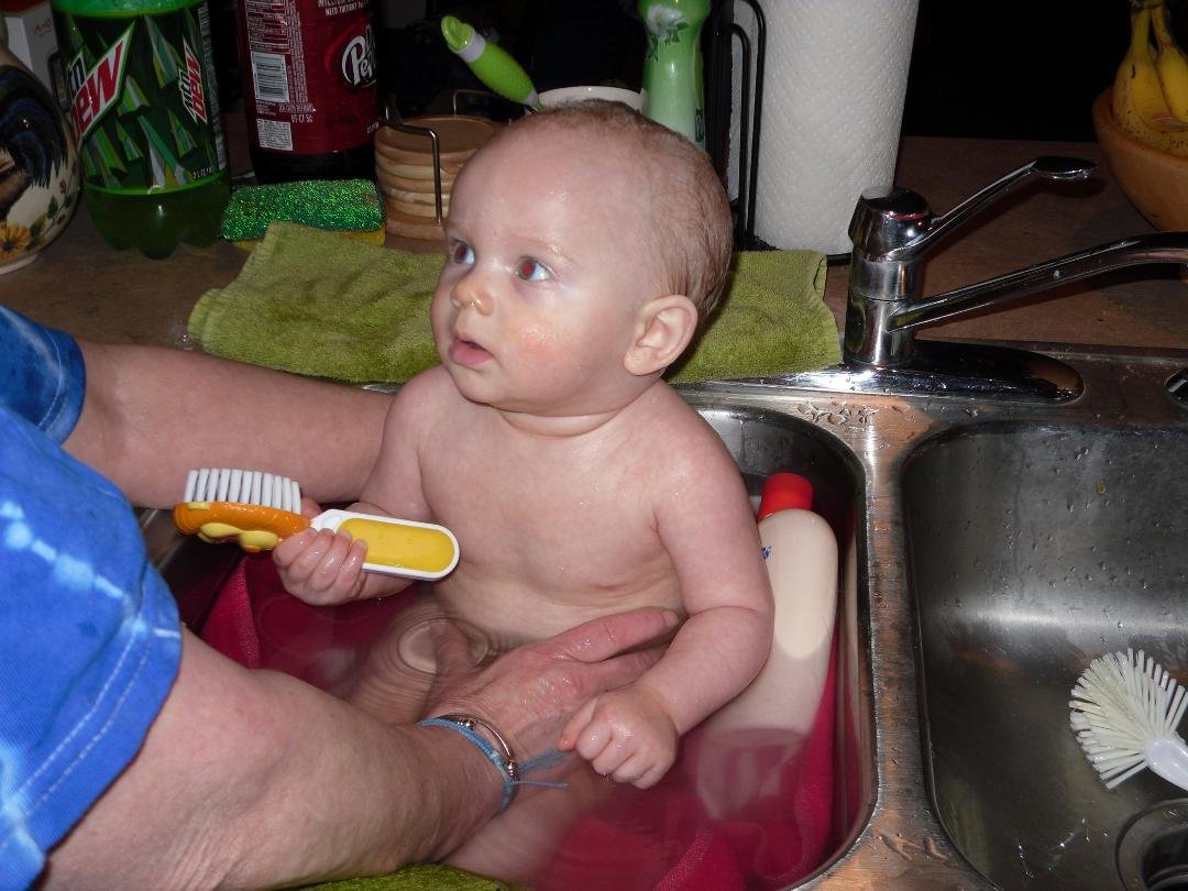 mickey ash's album, Bath time for Michael