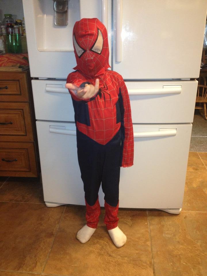 It's Spider Man!