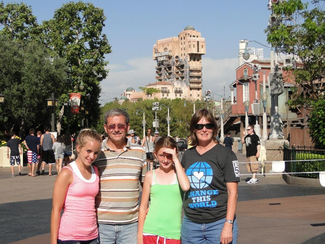 This was our last day at Disneyland.