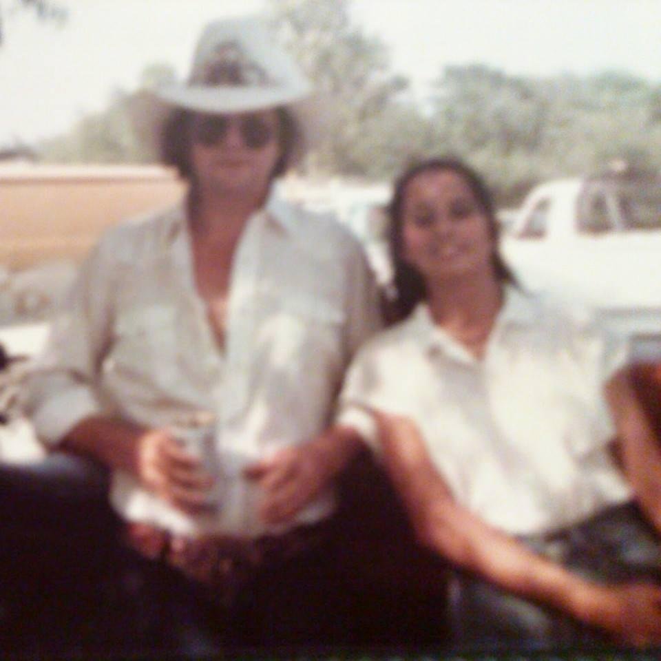 My always the coolest cousin Roy Cagle. Been playing music as long as I can recall. And still a rock and roller today. This is 82? And Shelia his beautiful wife that is now a days what most would refer to as a Justice of th