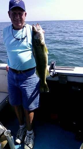 Ron stclair big fish today. we had a great time.