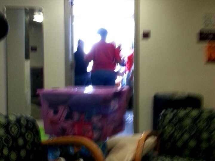 Move in day for Paris!