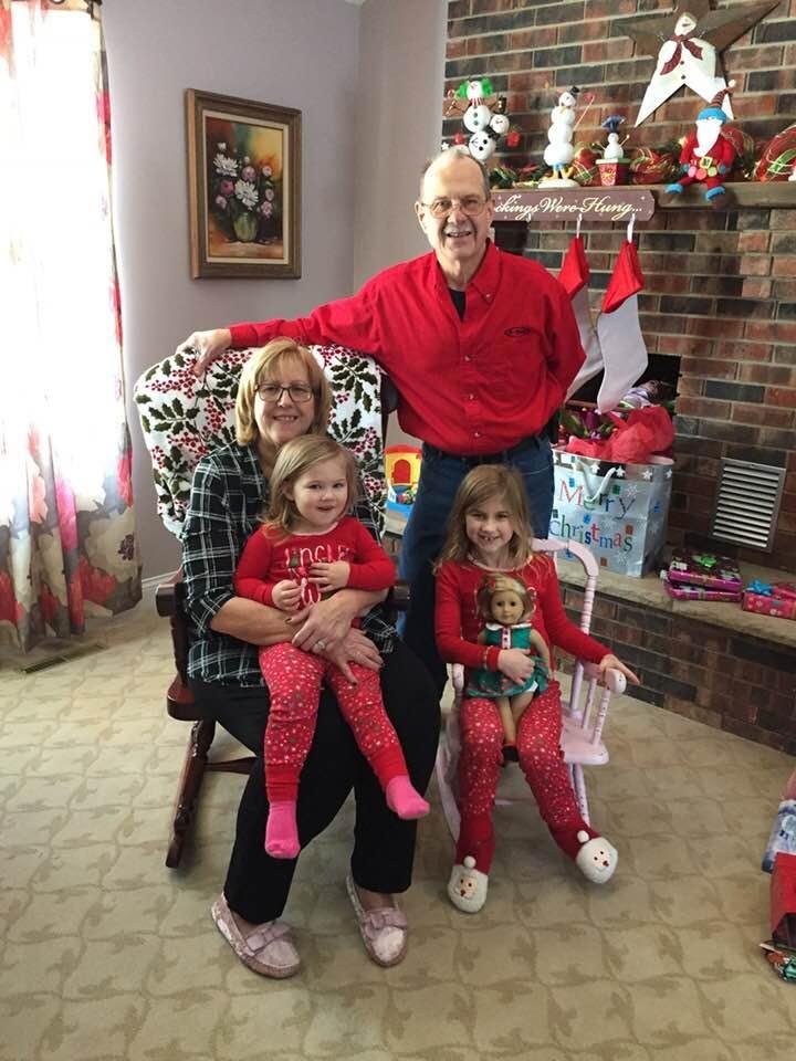 Christmas at Grandma ‘s and Papa’s House.