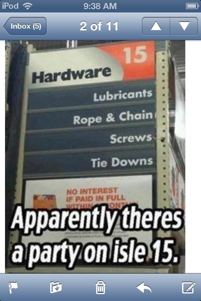 Enough said!