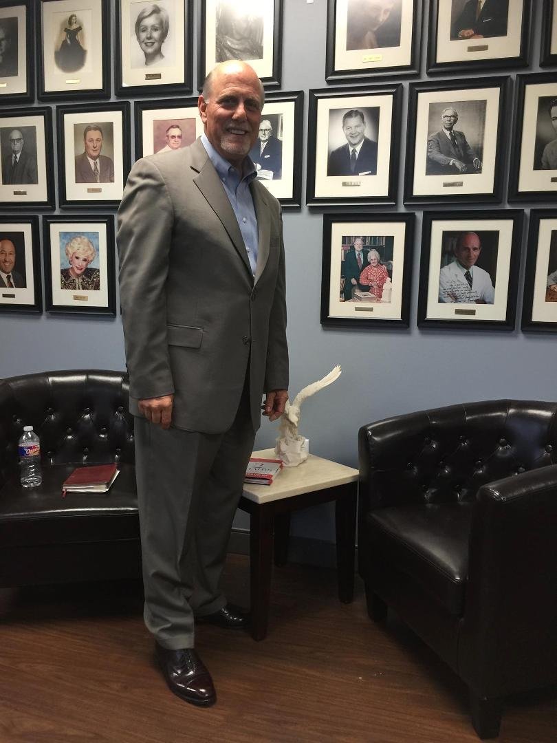 Privileged to again speak at the offices of the Zig Ziglar organization today. He was a mentor and friend.