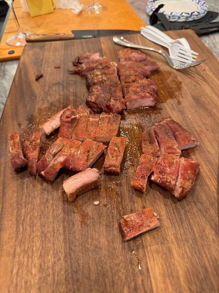 The wild boar appetizer wAs a hit!