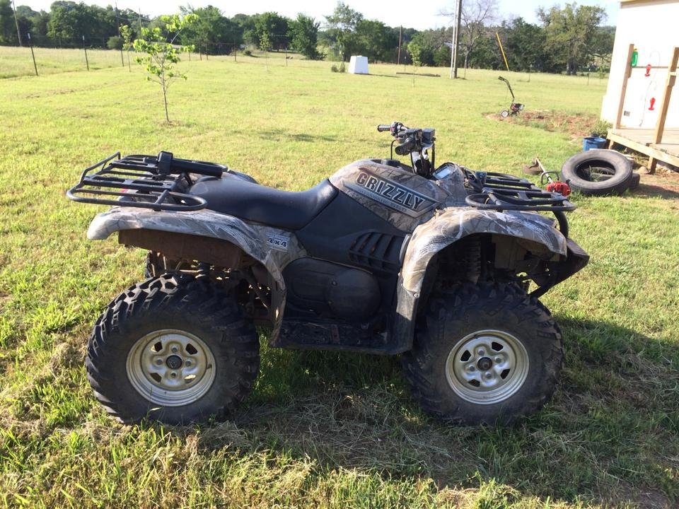 For sale 2001 660 Yamaha grizzly $2500 call or tex 1-580-258-8237