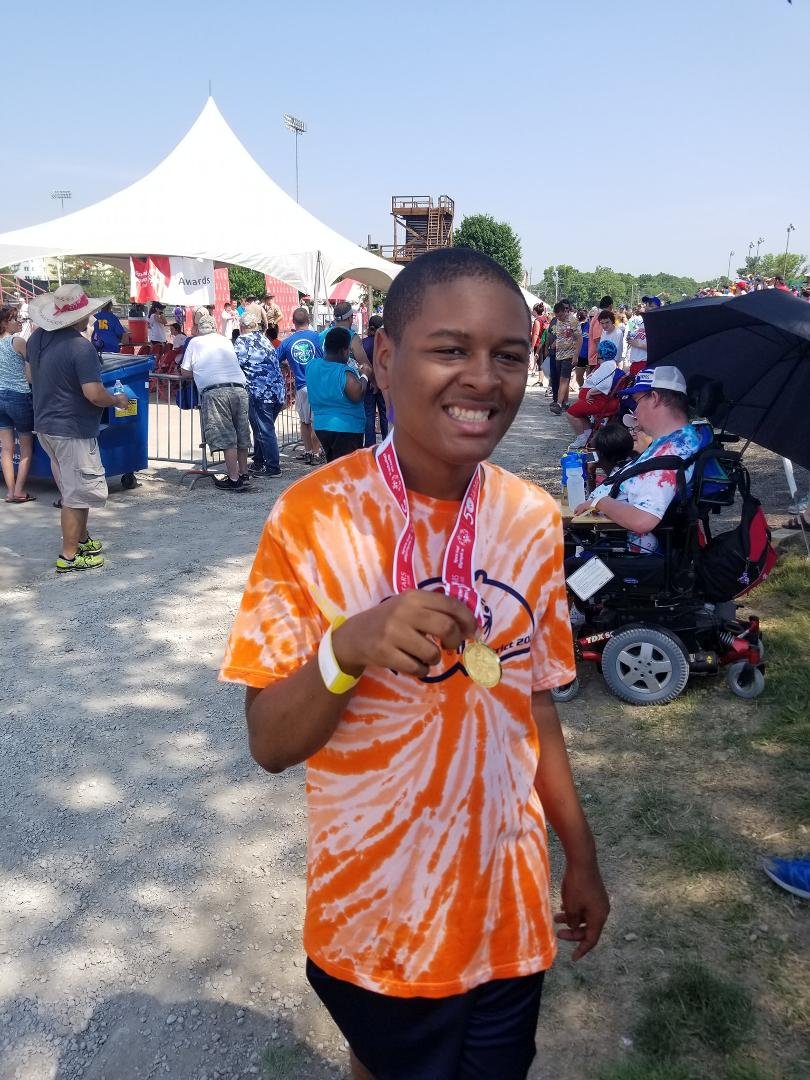 Caleb the Olympian!