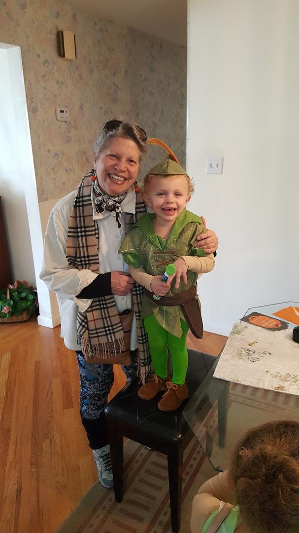 And with my little Peter Pan..he is such a joy..love you Anthony..!