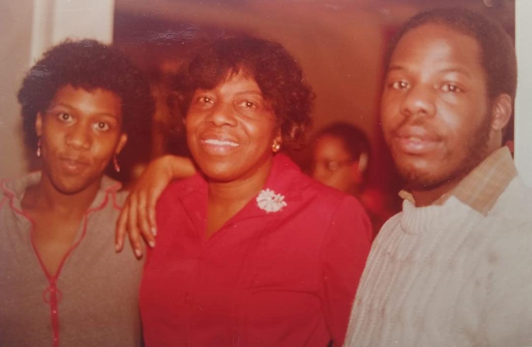 Mommy and her 2 cubs. To my brother Daryl Anderson, I pray you are celebrating this day with your Mother in Heaven. To my Mother, I'm happy you're celebrating this day with your son. To both of you, I love you and miss you 