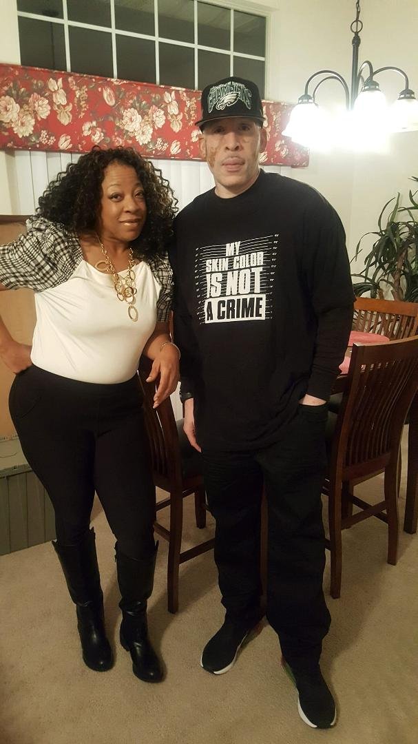 My lil sister out here with BDAY MAN..EZ