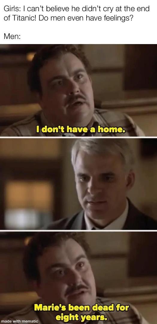 Movie - Planes, Trains, and Automobiles - I fear this might happen to me. I question my future every day, am I next for this fate?😥