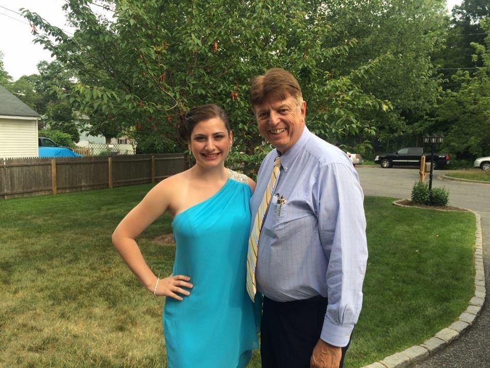 Samantha 8th grade dance. She looked so beautiful I love her so much xoxo