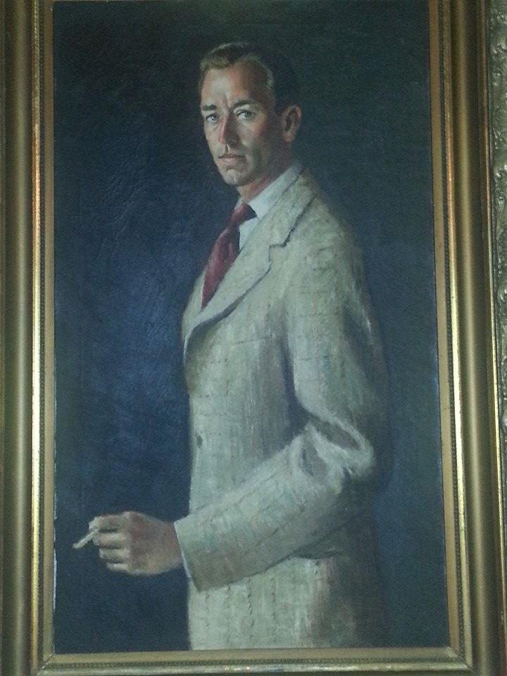 Royce Savage's father, Jack, painted this in the early 60's.