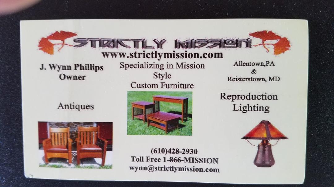 My business card.