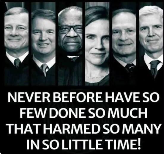 These six have done more damage to our country than any army ever did! they need to be impeached!