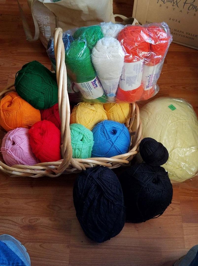 All of this yarn for $3.00!!