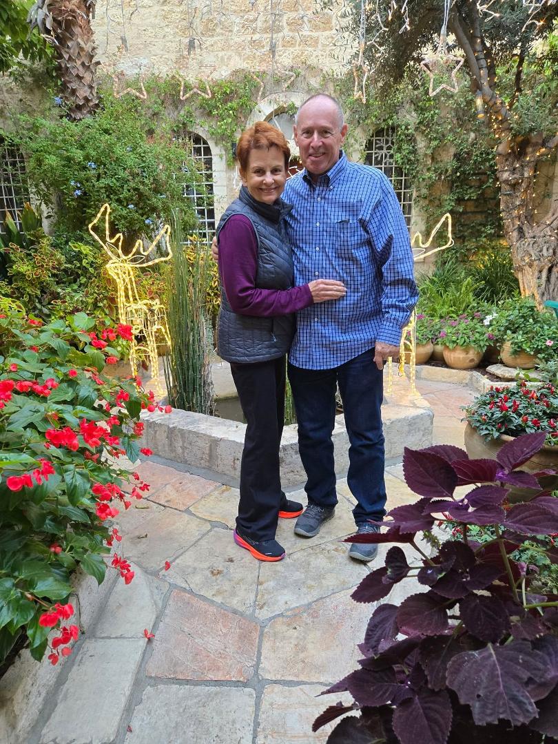 Returning home from a wonderful trip to Israel.
