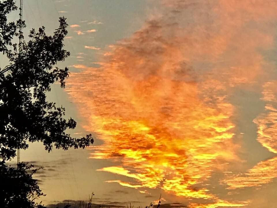 This is the Texas sky above Austin West wow right?! I say: wherever you are just look around and look up and be amazed!
