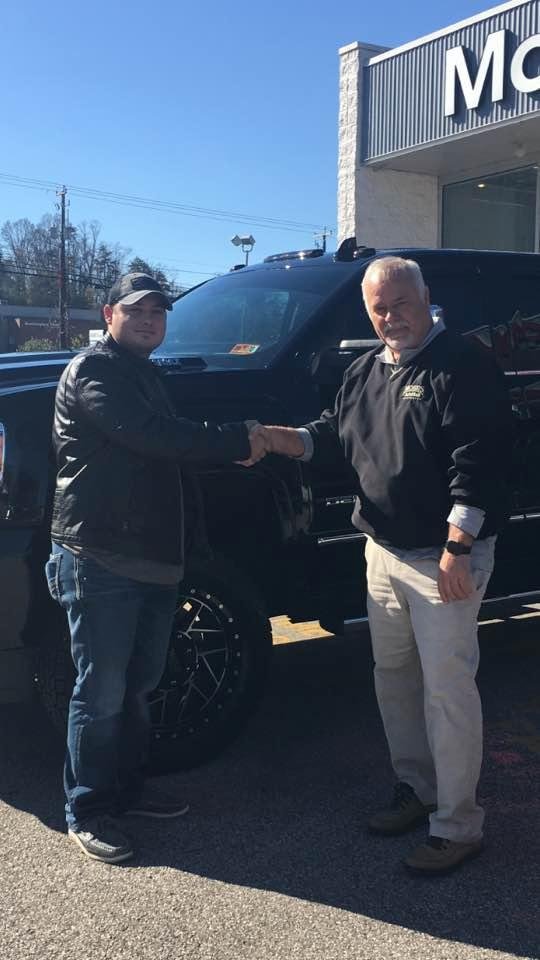 A big Congratulations to Caleb Wheeler! You purchased the best truck money can buy, 2018 GMC 3500 Crew Cab Denali!