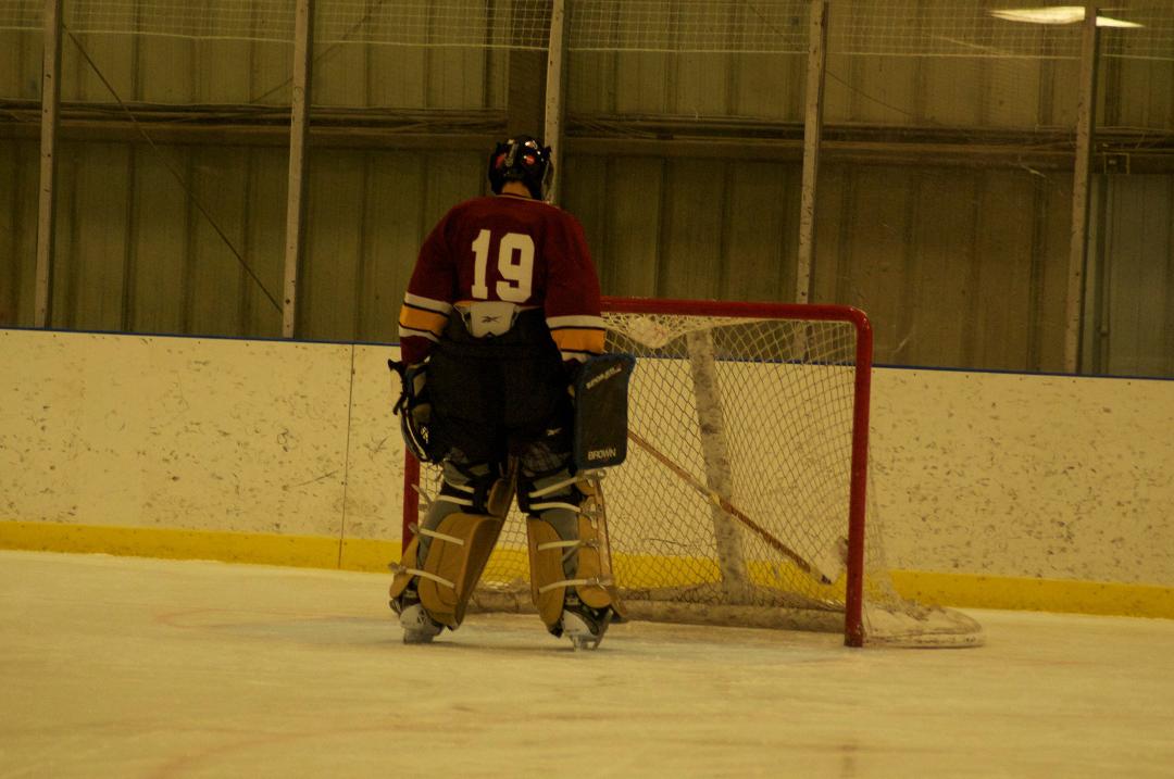 Beverly Riemann's album, HOCKEY GAME - OAKTON/GMHS GOLD