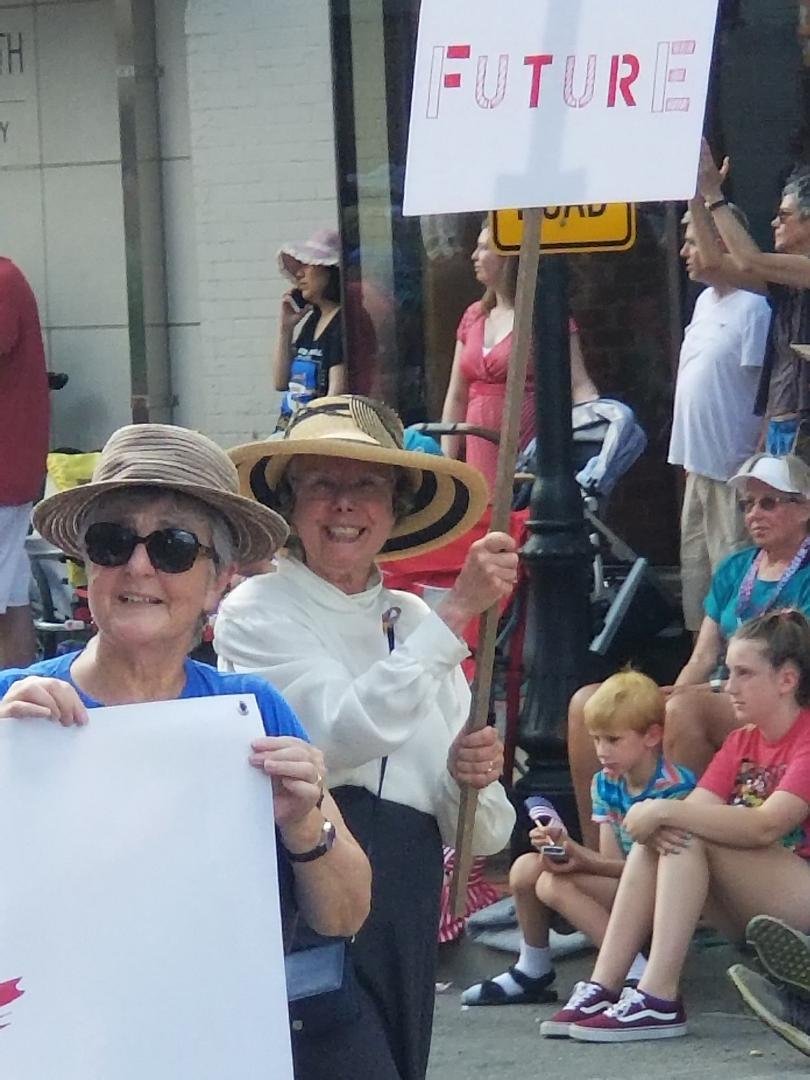 LWV July 4th parade...Ann Arbor