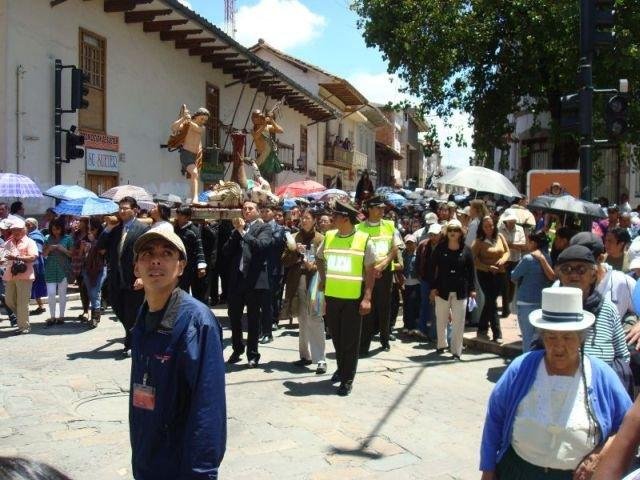 Good friday procession in Cuenca