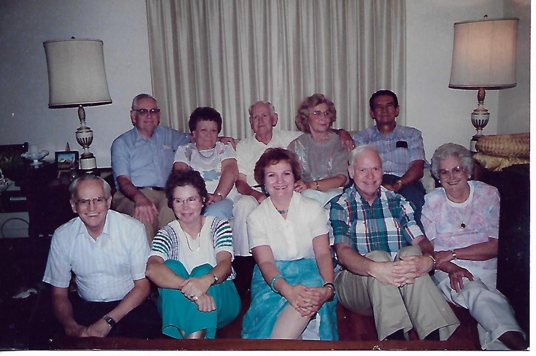 This is the Redmonds in 1979.   Now all are gone except me and Locklyn.
