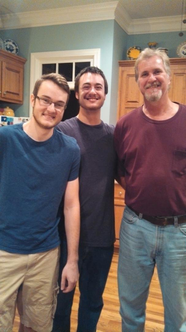 Thanks for all of the birthday wishes. Got to spend it with my 3 favorite Miller men!