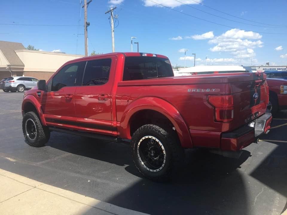 Seen this today , a Ford Shelby truck . The guy said there a maybe 2 of them in Ohio .