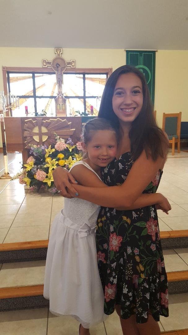 My precious girls. Ellie 15, Kenzie 7
