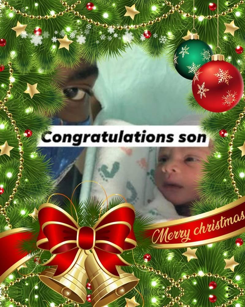 Happy holidays son