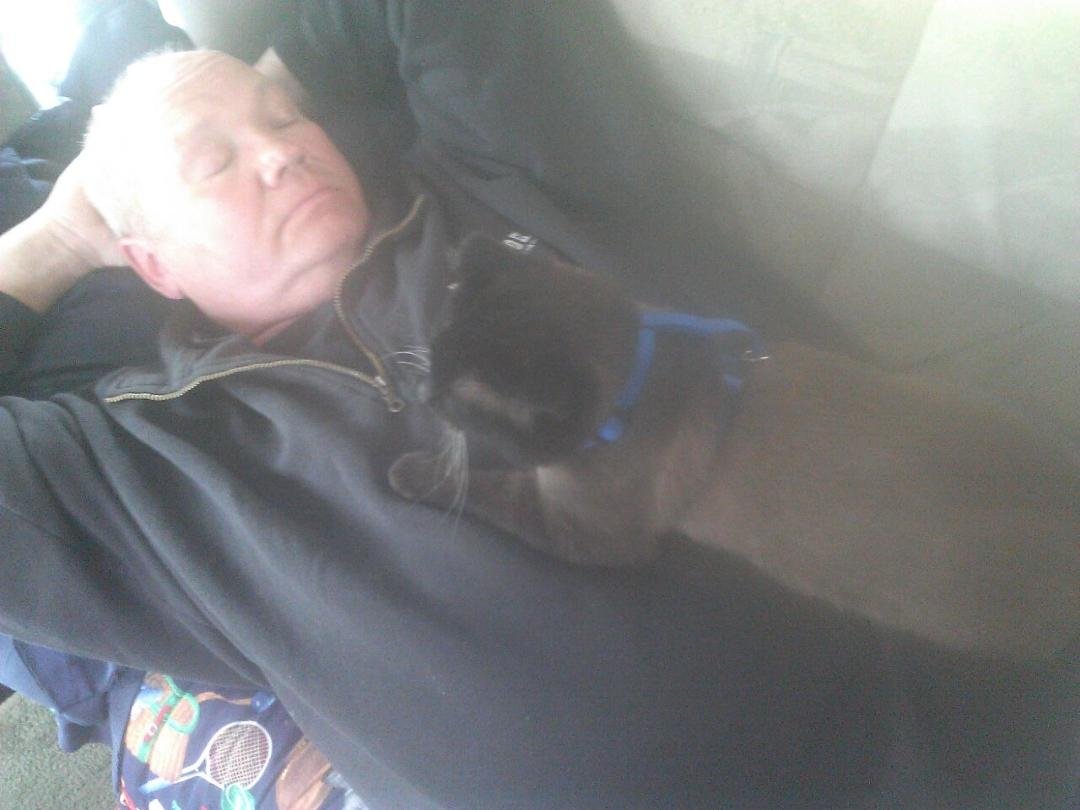 Boys taking a nap at Adventureland Campground