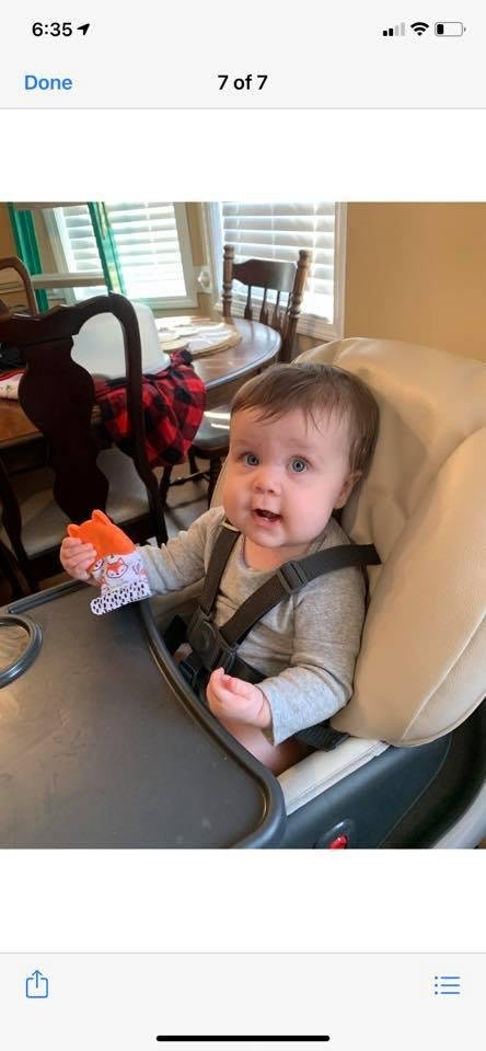 When your granddaughter won’t put a tether down at your house they need one for their house