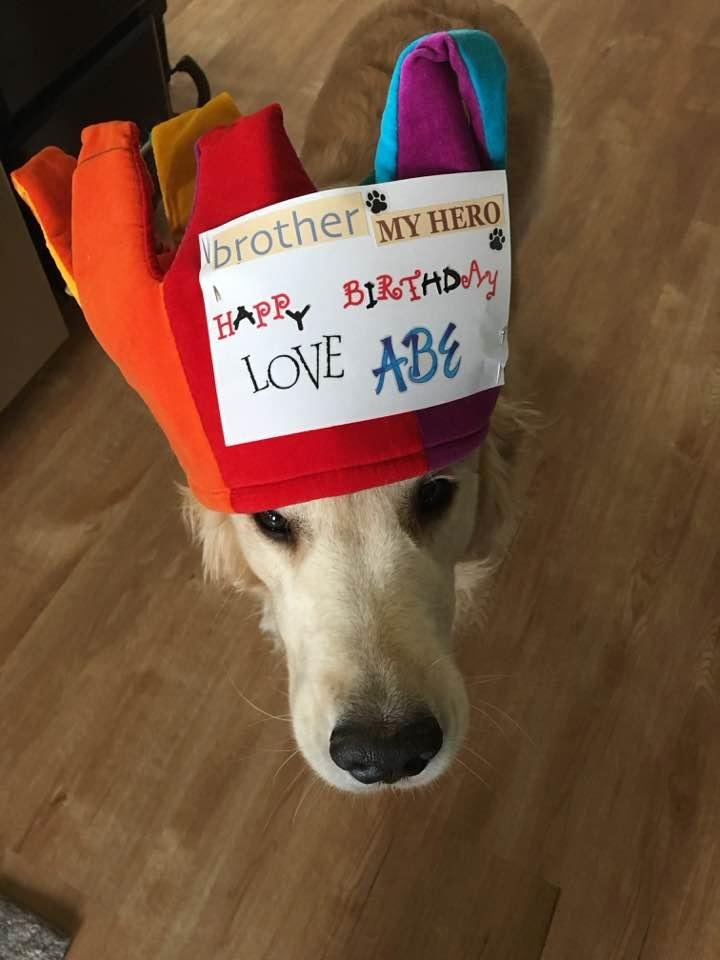 Abe sending Birthday Greetings to his Hero and Brother.......Marc Dahlin!