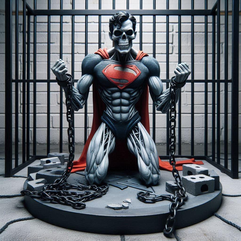 Even Superman has his moments of weakness!!!!
